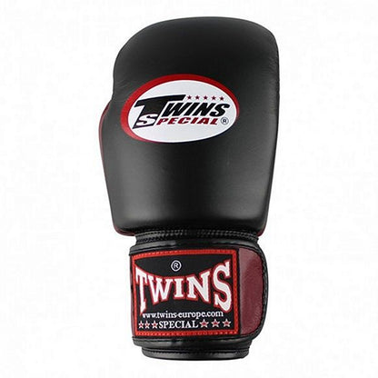 Twins Special Boxhandschuhe BGVL 3, schwarz-rot