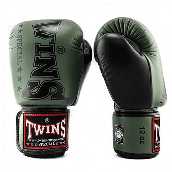 Twins Special Boxhandschuhe BGVL 8, gruen-schwarz