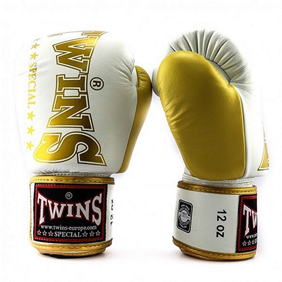 Twins Special Boxhandschuhe BGVL 8, weiss-gold