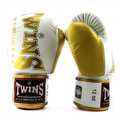 Twins Special Boxhandschuhe BGVL 8, weiss-gold