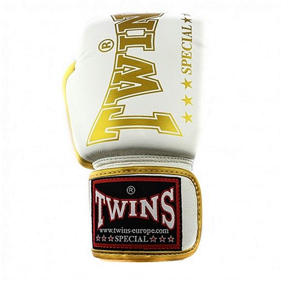 Twins Special Boxhandschuhe BGVL 8, weiss-gold