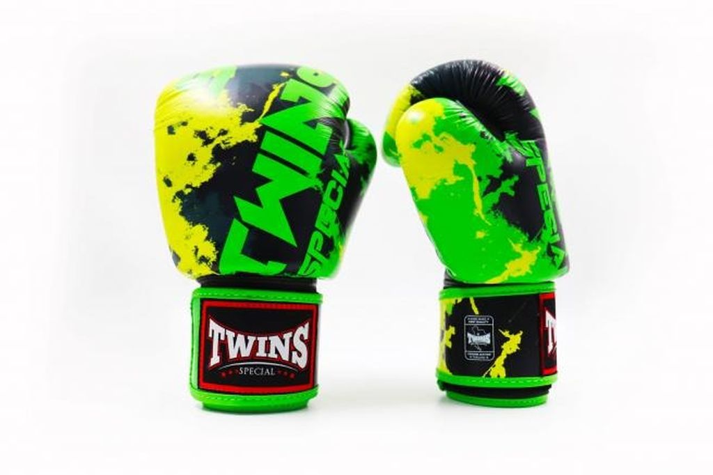 Twins Special Boxhandschuhe FBGVL 3 Candy, gruen-gelb