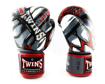 Twins Special Boxhandschuhe FBGVL 3 Demon, grau-rot
