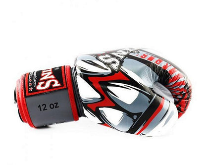 Twins Special Boxhandschuhe FBGVL 3 Demon, grau-rot