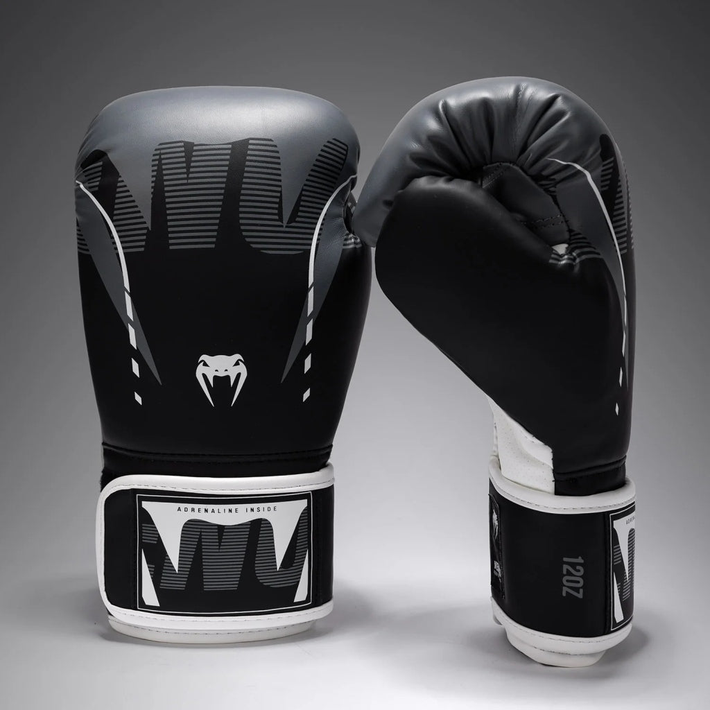 Venum Boxhandschuhe Adrenaline, schwarz-grau