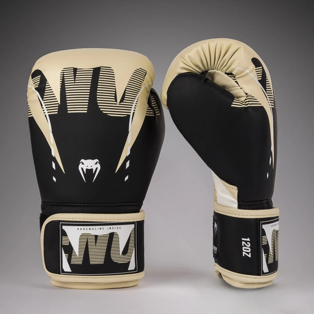 Venum Boxhandschuhe Adrenaline, schwarz-weiss