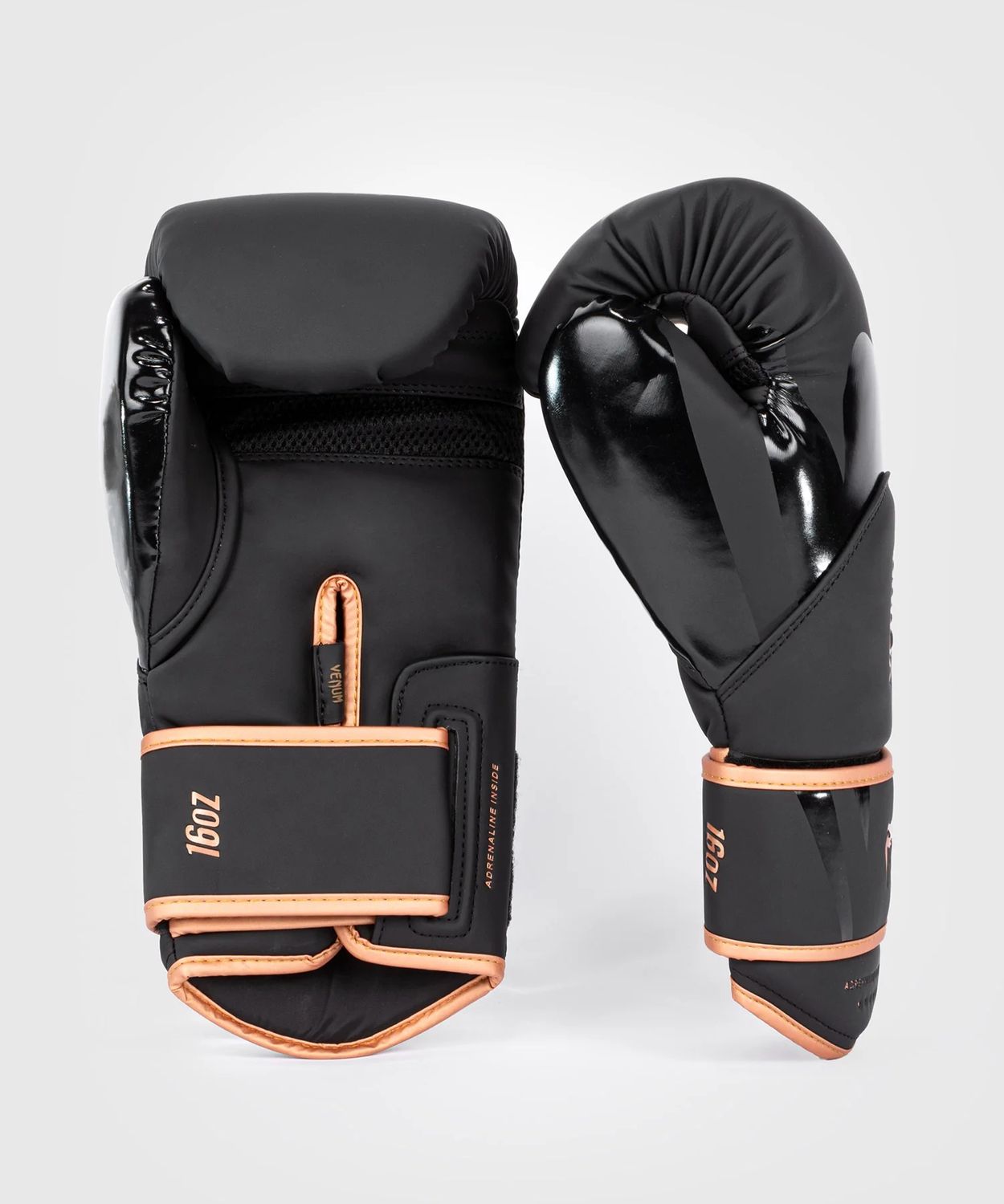 Venum Boxhandschuhe Challenger 4.0, schwarz-bronzefarben