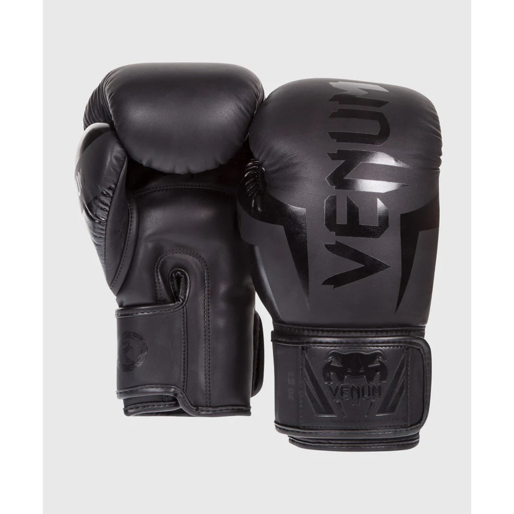 Venum Boxhandschuhe Elite, schwarz