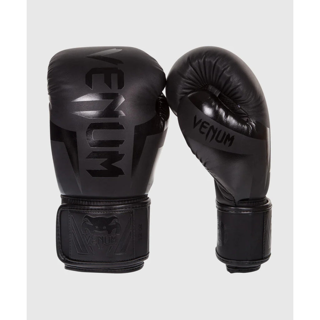Venum Boxhandschuhe Elite, schwarz