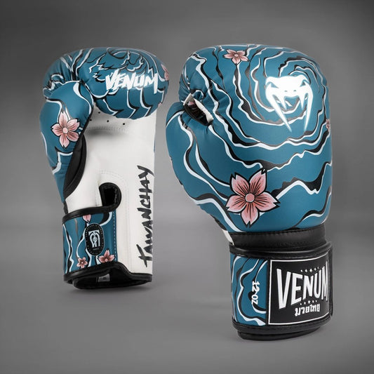 Venum Boxhandschuhe Tawanchay, blau