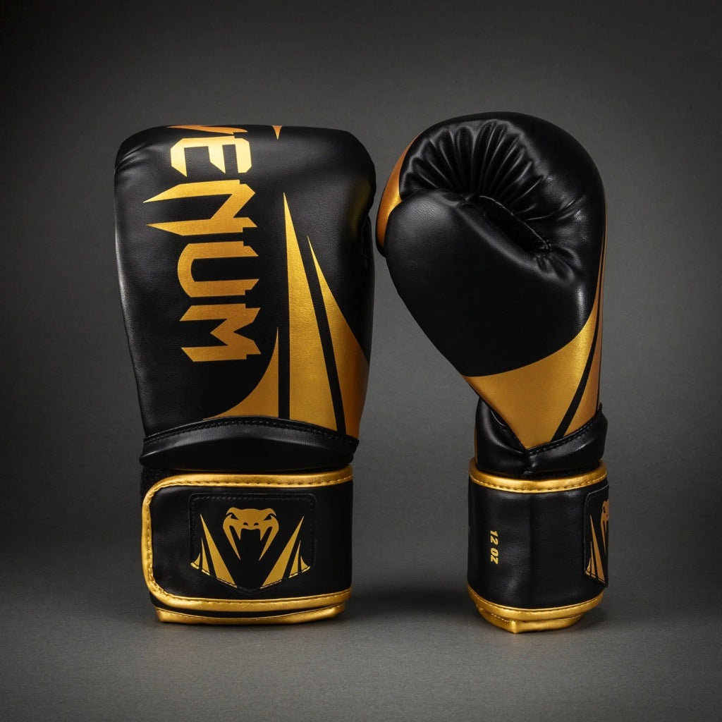 Venum Boxhandschuhe Challenger 2.5, schwarz-gold
