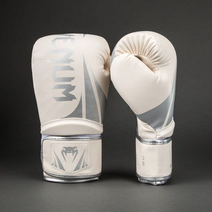 Venum Boxhandschuhe Challenger 2.5, weiss-silber