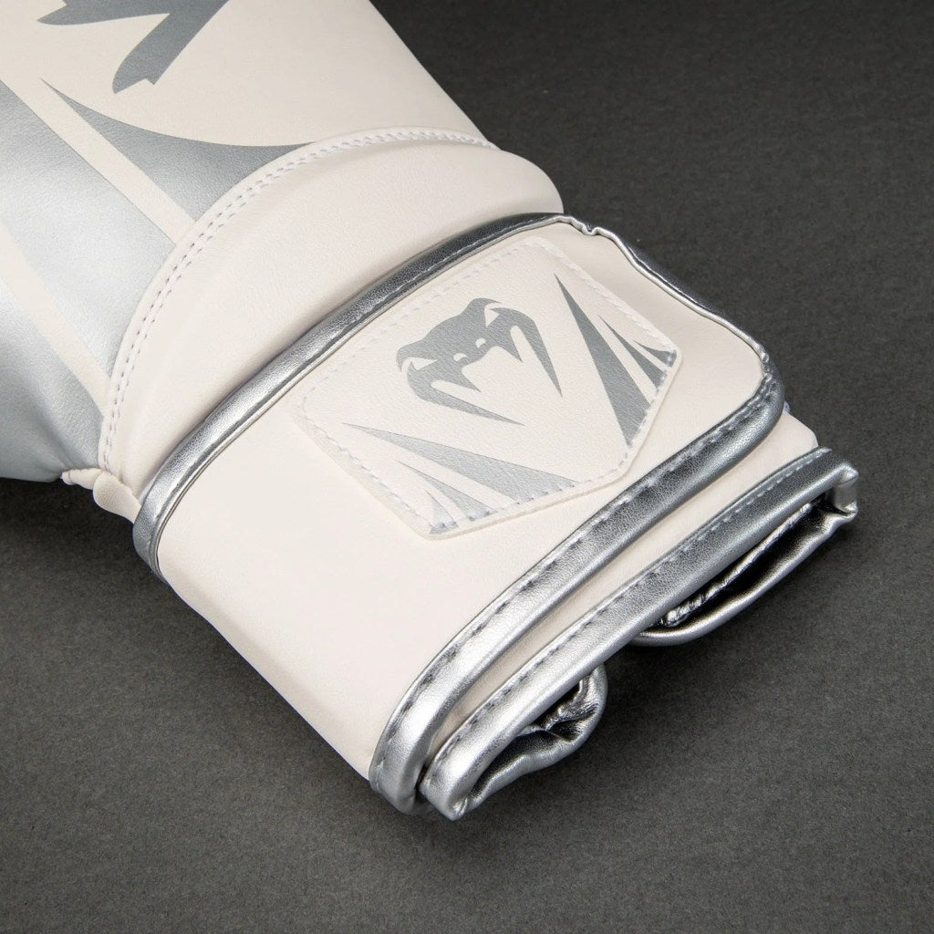 Venum Boxhandschuhe Challenger 2.5, weiss-silber
