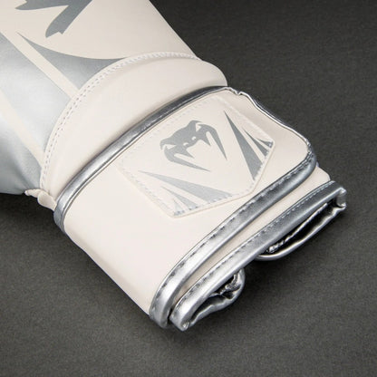 Venum Boxhandschuhe Challenger 2.5, weiss-silber