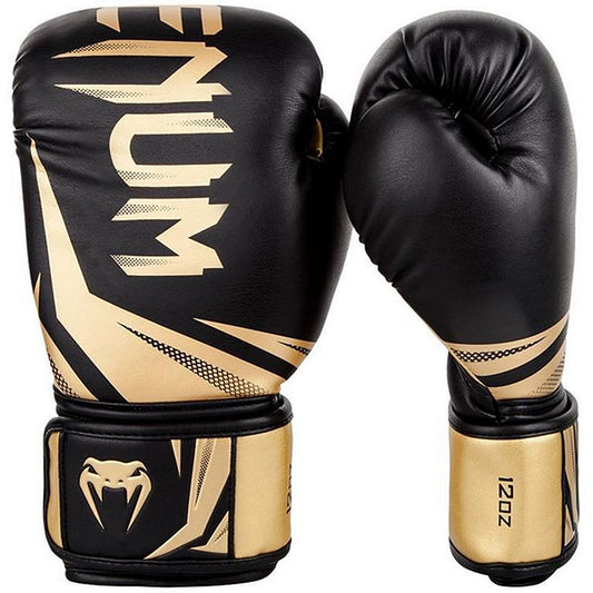 Venum Boxhandschuhe Challenger 3.0, schwarz-gold