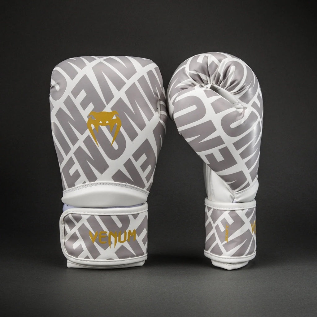 Venum Boxhandschuhe Contender 1.5 XT 3D, weiss-gold