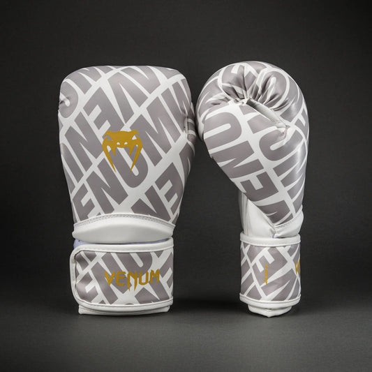 Venum Boxhandschuhe Contender 1.5 XT 3D, weiss-gold