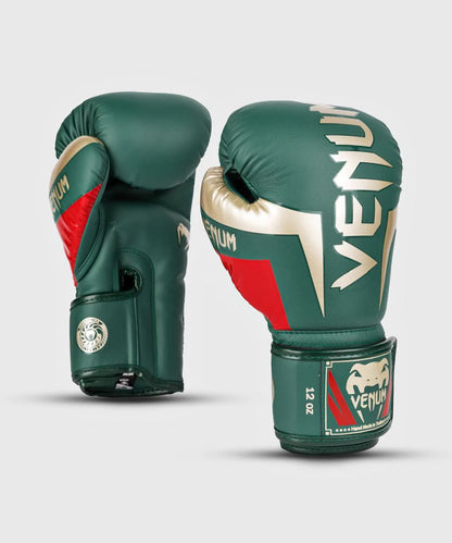 Venum Boxhandschuhe Elite, gruen-rot
