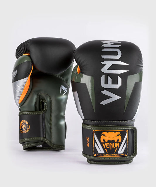 Venum Boxhandschuhe Elite, schwarz-gruen