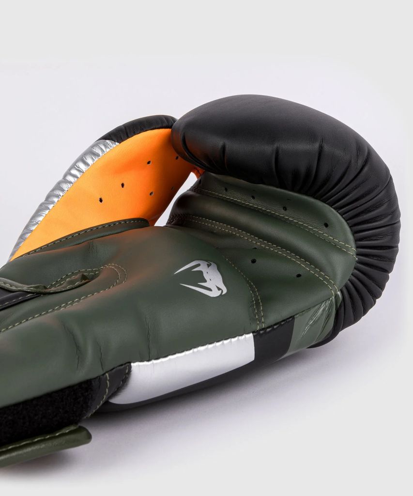 Venum Boxhandschuhe Elite, schwarz-gruen