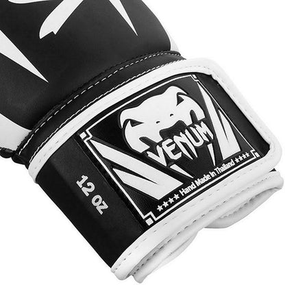 Venum Boxhandschuhe Elite, schwarz-weiss
