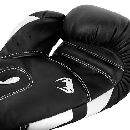 Venum Boxhandschuhe Elite, schwarz-weiss