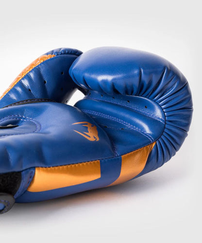 Venum Boxhandschuhe Elite, blau-gold
