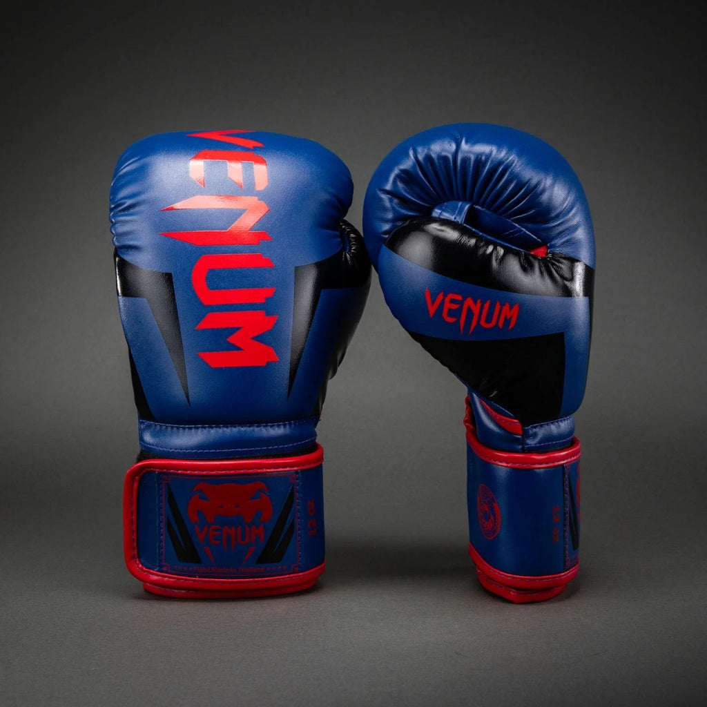 Venum Boxhandschuhe Elite, blau-rot