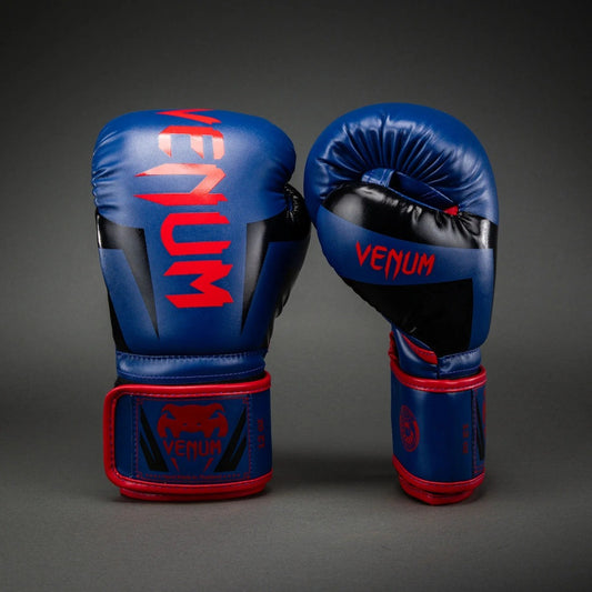 Venum Boxhandschuhe Elite, blau-rot