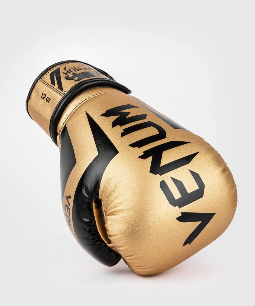 Venum Boxhandschuhe Elite, gold-schwarz