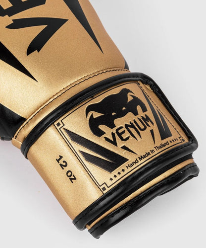 Venum Boxhandschuhe Elite, gold-schwarz