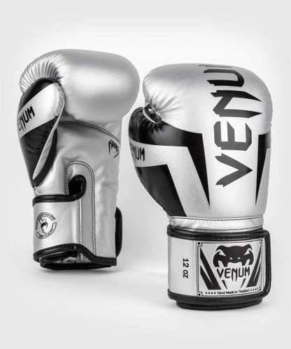 Venum Boxhandschuhe Elite, grau-schwarz