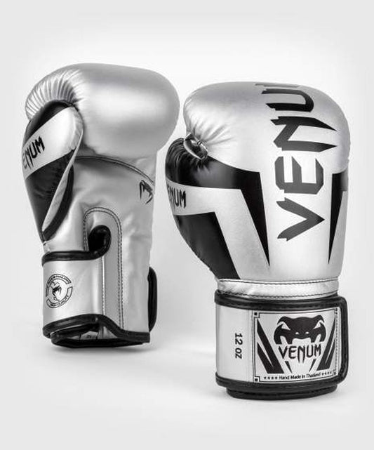 Venum Boxhandschuhe Elite, grau-schwarz