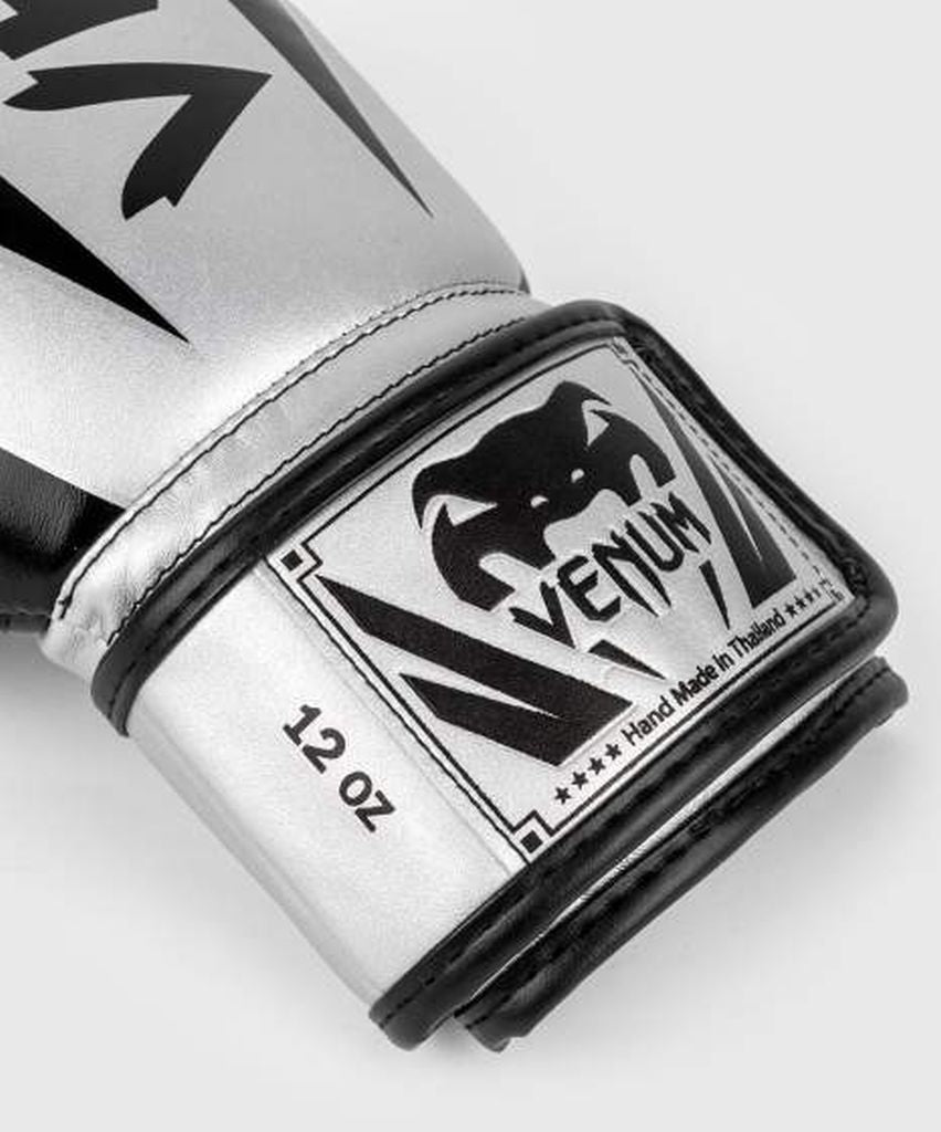 Venum Boxhandschuhe Elite, grau-schwarz