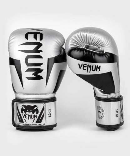 Venum Boxhandschuhe Elite, grau-schwarz