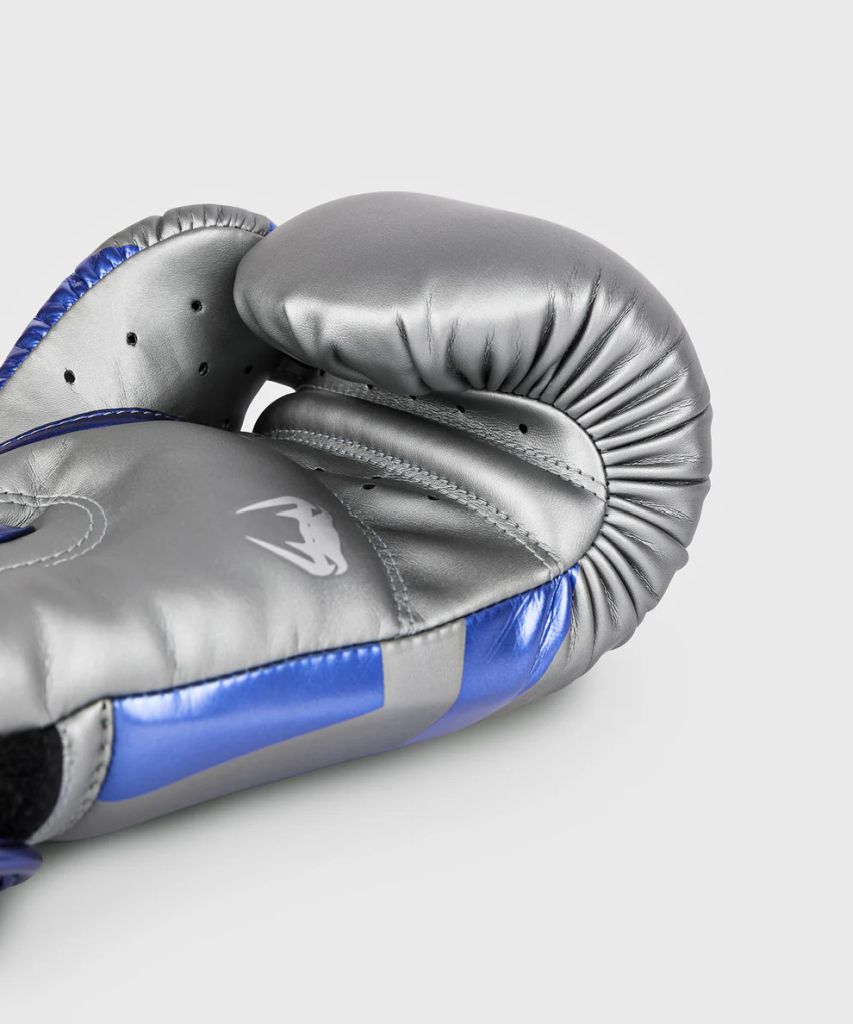 Venum Boxhandschuhe Elite, grau-blau