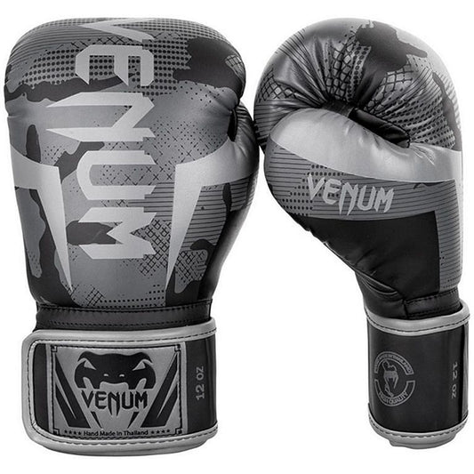 Venum Boxhandschuhe Elite, grau-tarn