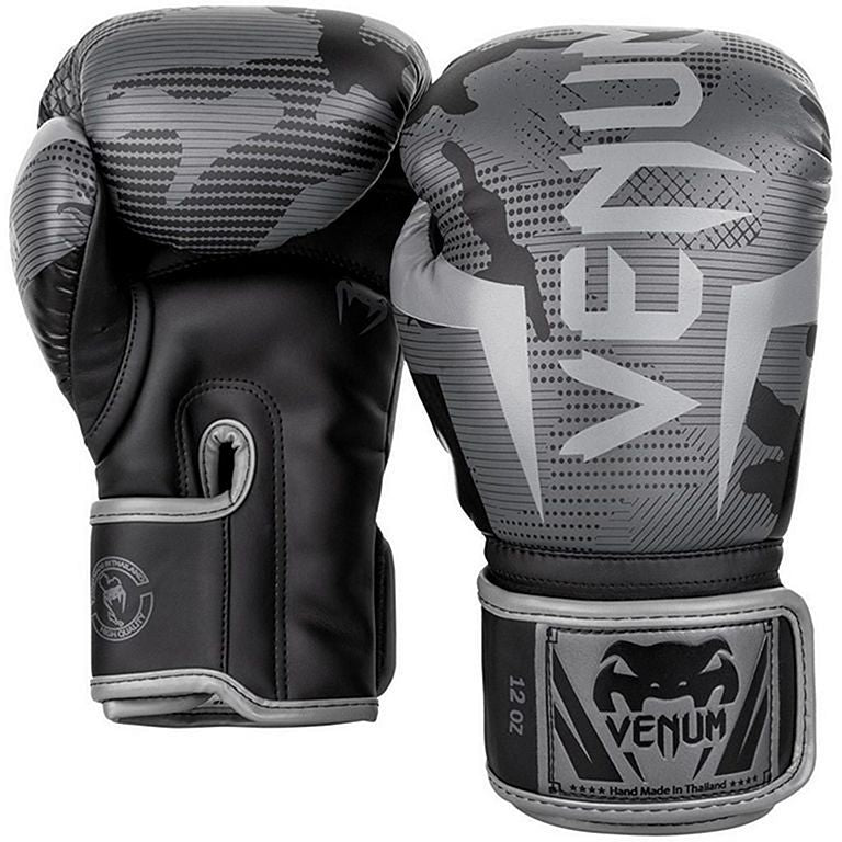 Venum Boxhandschuhe Elite, grau-tarn