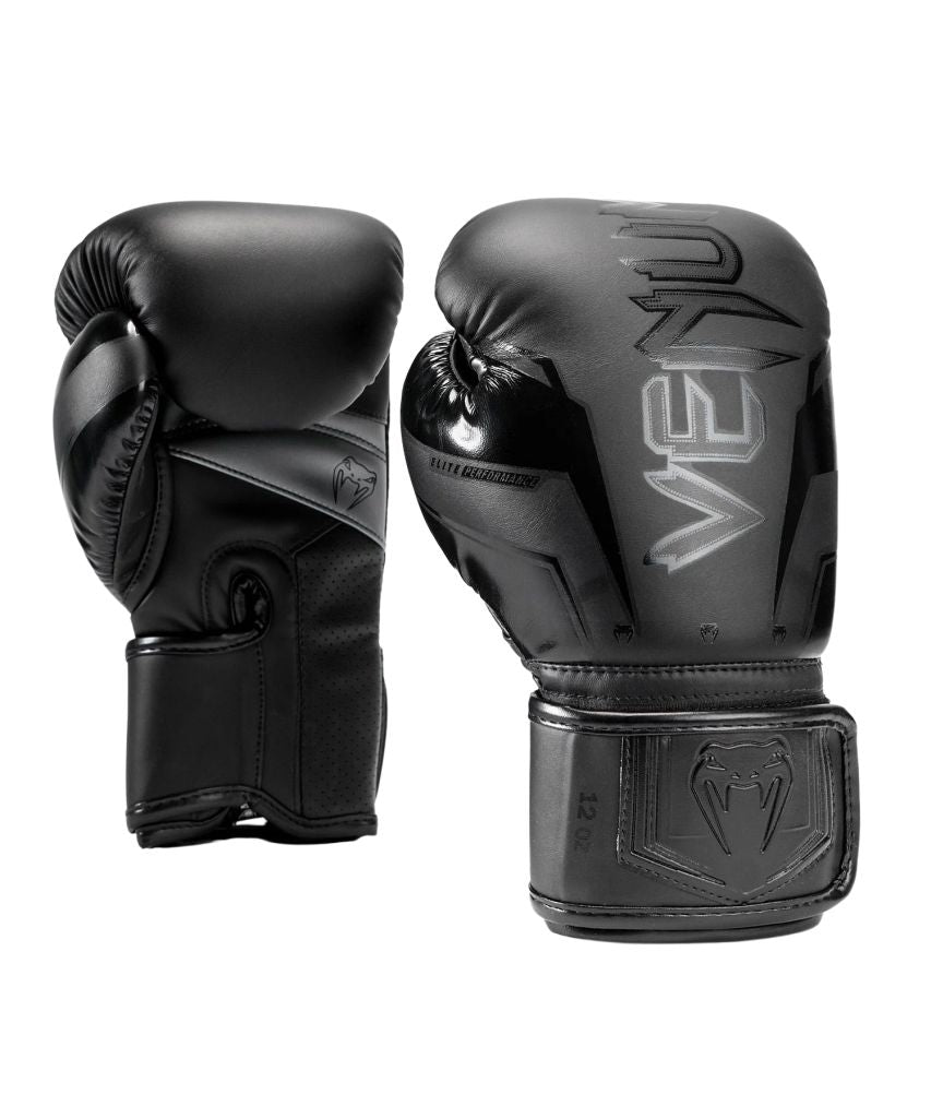 Venum Boxhandschuhe Elite Evo, schwarz-schwarz