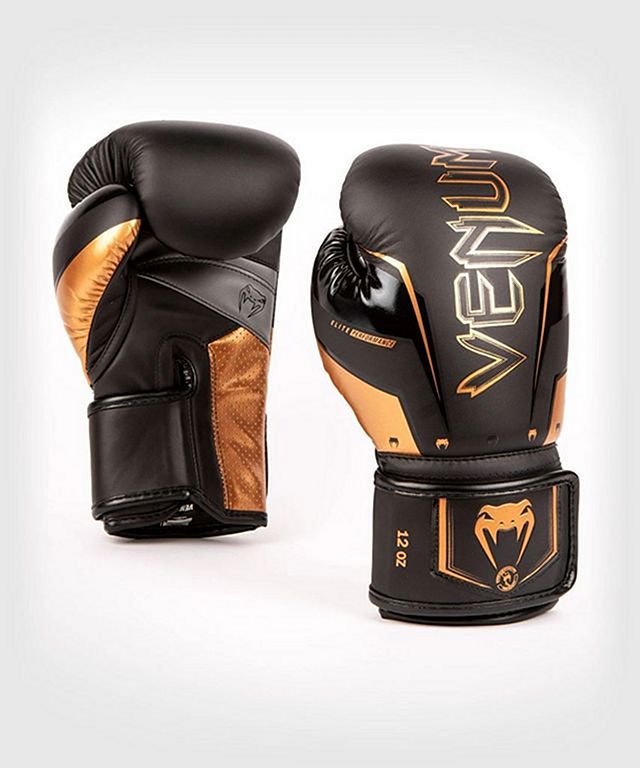 Venum Boxhandschuhe Elite Evo, schwarz-orange