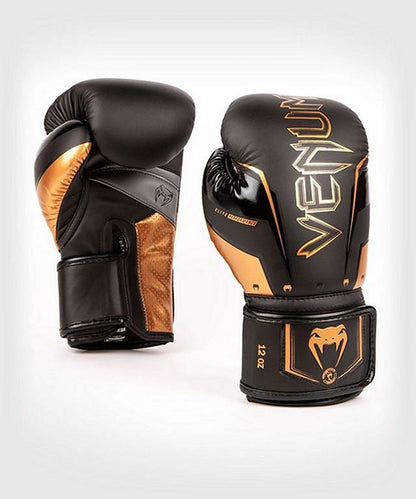 Venum Boxhandschuhe Elite Evo, schwarz-orange