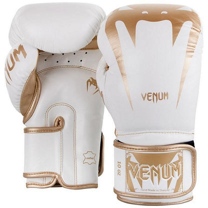 Venum Boxhandschuhe Giant 3.0, weiss-gold