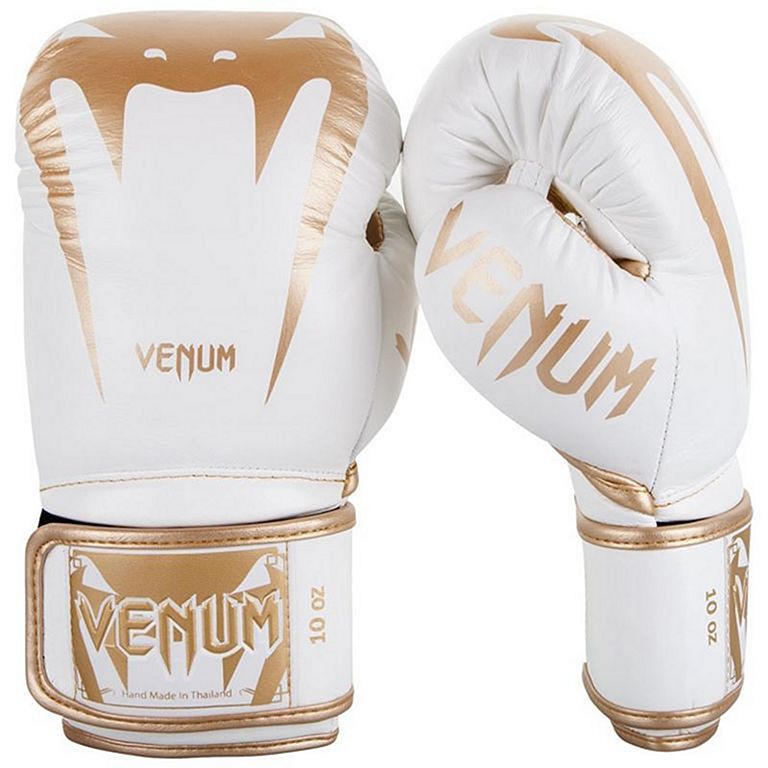 Venum Boxhandschuhe Giant 3.0, weiss-gold