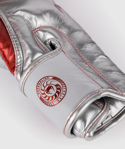 Venum Boxhandschuhe Giant 3.0, silber-rot