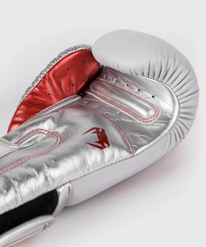 Venum Boxhandschuhe Giant 3.0, silber-rot