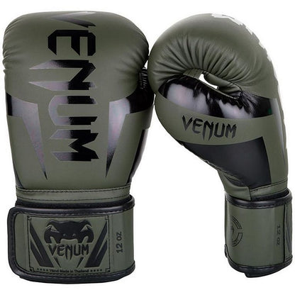 Venum Boxhandschuhe Elite, gruen-schwarz