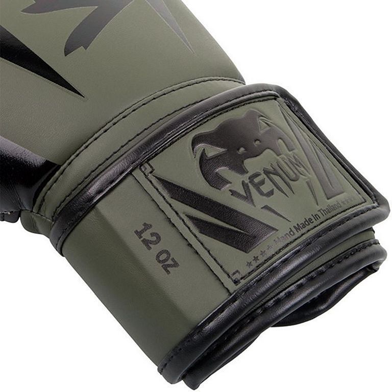Venum Boxhandschuhe Elite, gruen-schwarz