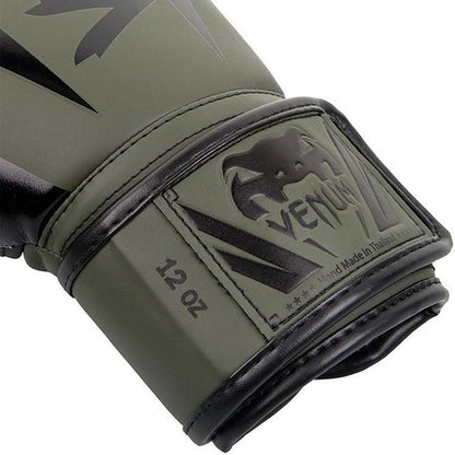 Venum Boxhandschuhe Elite, gruen-schwarz