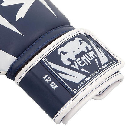 Venum Boxhandschuhe Elite, weiss-navy