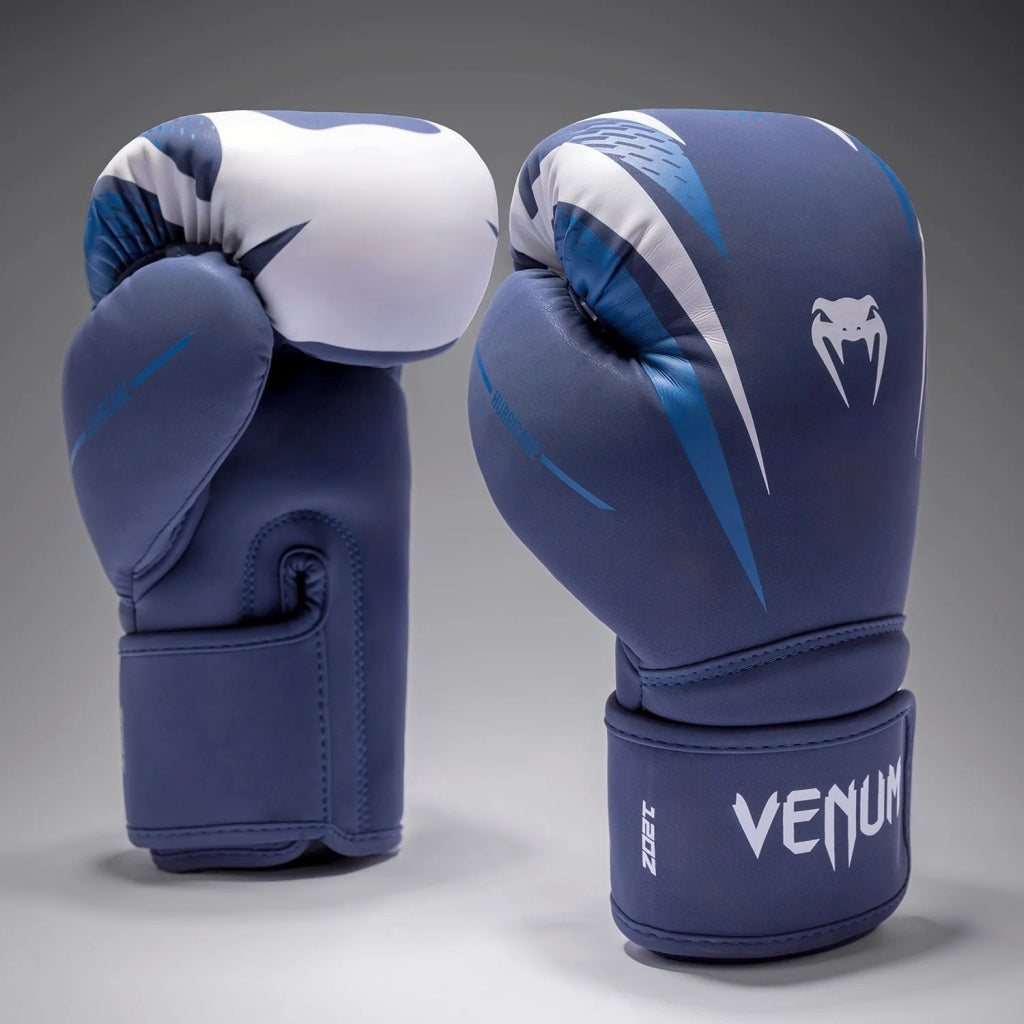 Venum Boxhandschuhe Hurricane, blau-weiss